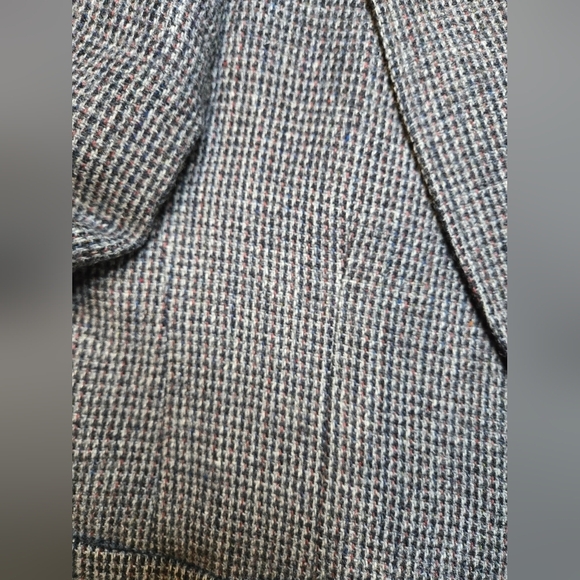 Harris Tweed 44 S Academia Quiet Luxury Blazer Jacket Coat Grad Wedding - Picture 11 of 14